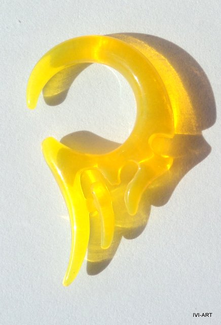 rozpychacz spirala żółta